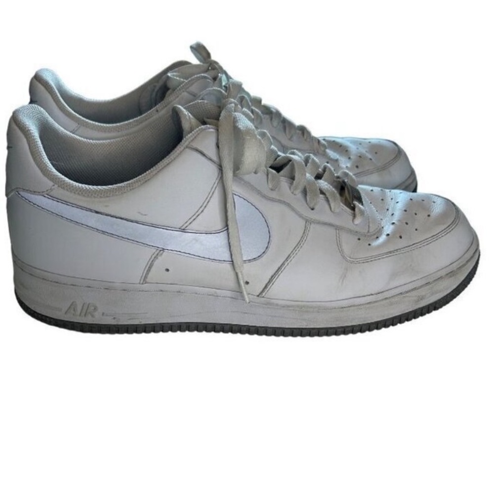 Nike Air Force 1 One Men's Sneaker Size 13 2010 Silver Supreme 315122-108